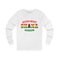 Ghana Accra West English - Unisex Long Sleeve Cotton Jersey