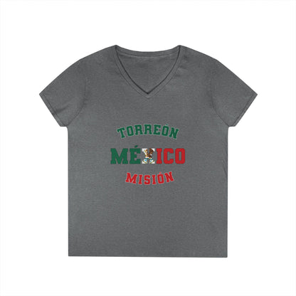 Mexico Torreon Spanish - Ladies' V-Neck T-Shirt