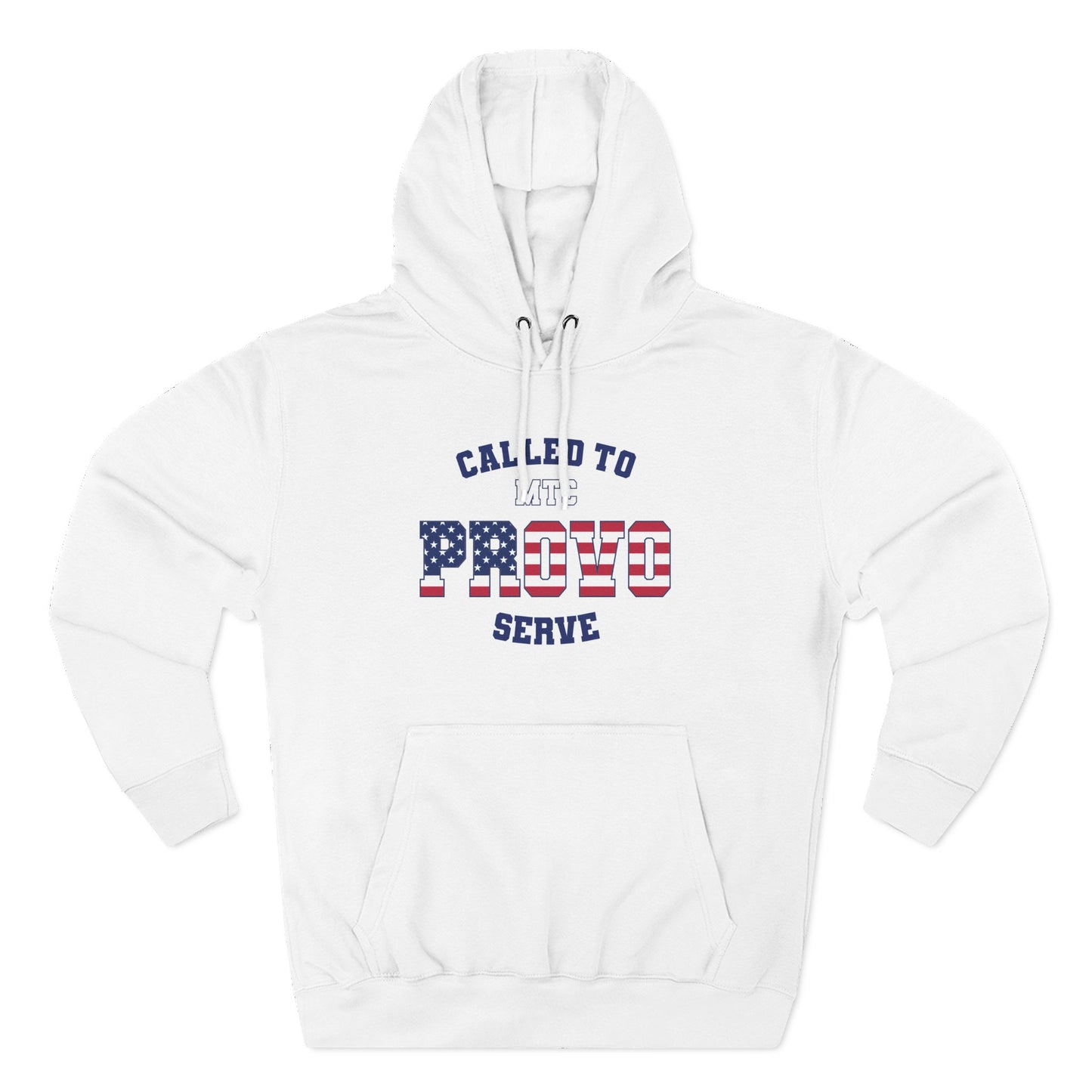 Provo MTC English USA Flag - The Relaxed Hoodie