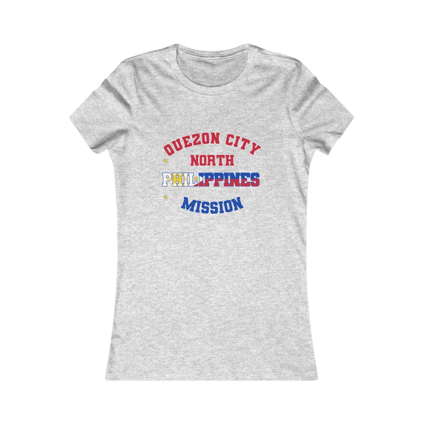 Philippines Quezon City North English - Ladies' New Favorite Tee