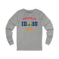 Idaho Pocatello Spanish - Unisex Long Sleeve Cotton Jersey