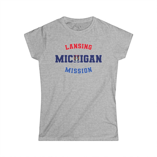 Michigan Lansing English - The Classic P-Day Tee for Ladies