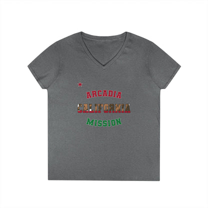 California Arcadia English - Ladies' V-Neck T-Shirt