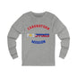Philippines Cabanatuan English - Unisex Long Sleeve Cotton Jersey
