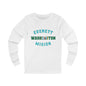 Washington Everett Spanish - Unisex Long Sleeve Cotton Jersey