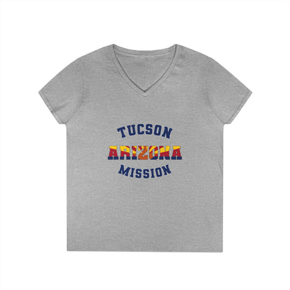 Arizona Tucson English - Ladies' V-Neck T-Shirt