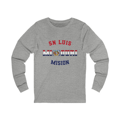 Missouri St Louis Spanish - Unisex Long Sleeve Cotton Jersey