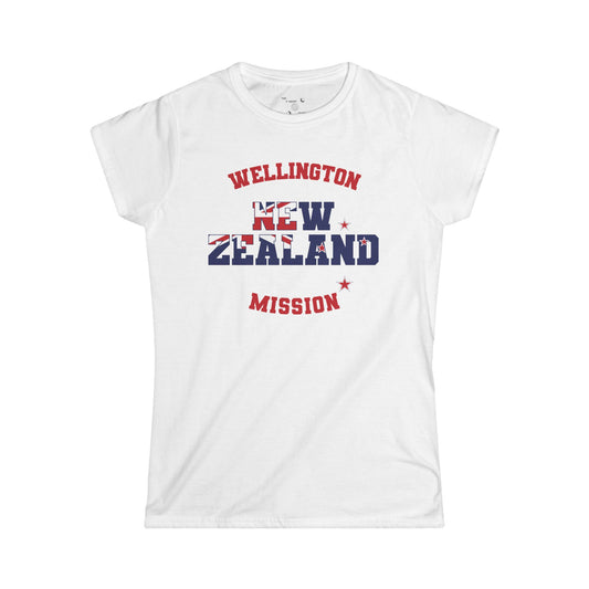 New Zealand Wellington English - The Classic P-Day Tee for Ladies