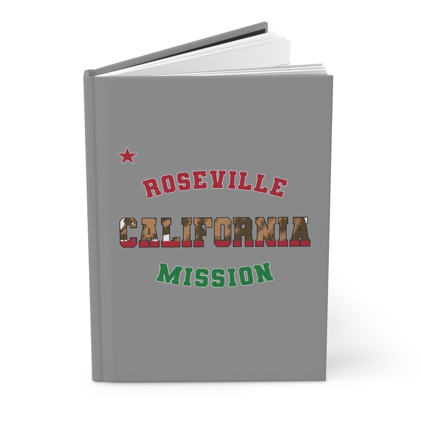 California Roseville English - Hardcover Journal