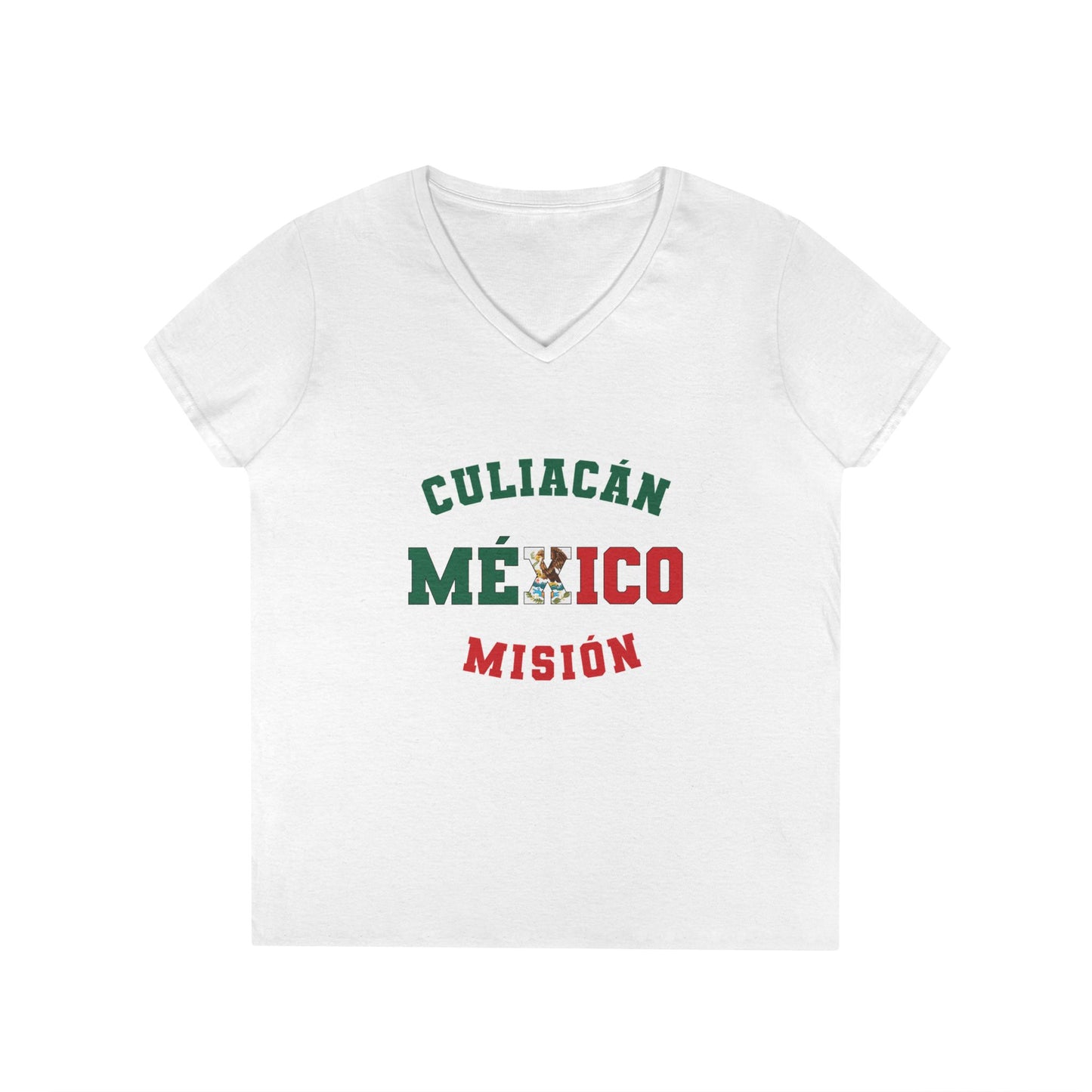 Mexico Culiacan Spanish - Ladies' V-Neck T-Shirt