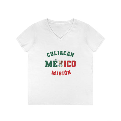 Mexico Culiacan Spanish - Ladies' V-Neck T-Shirt