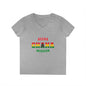 Ghana Accra English - Ladies' V-Neck T-Shirt