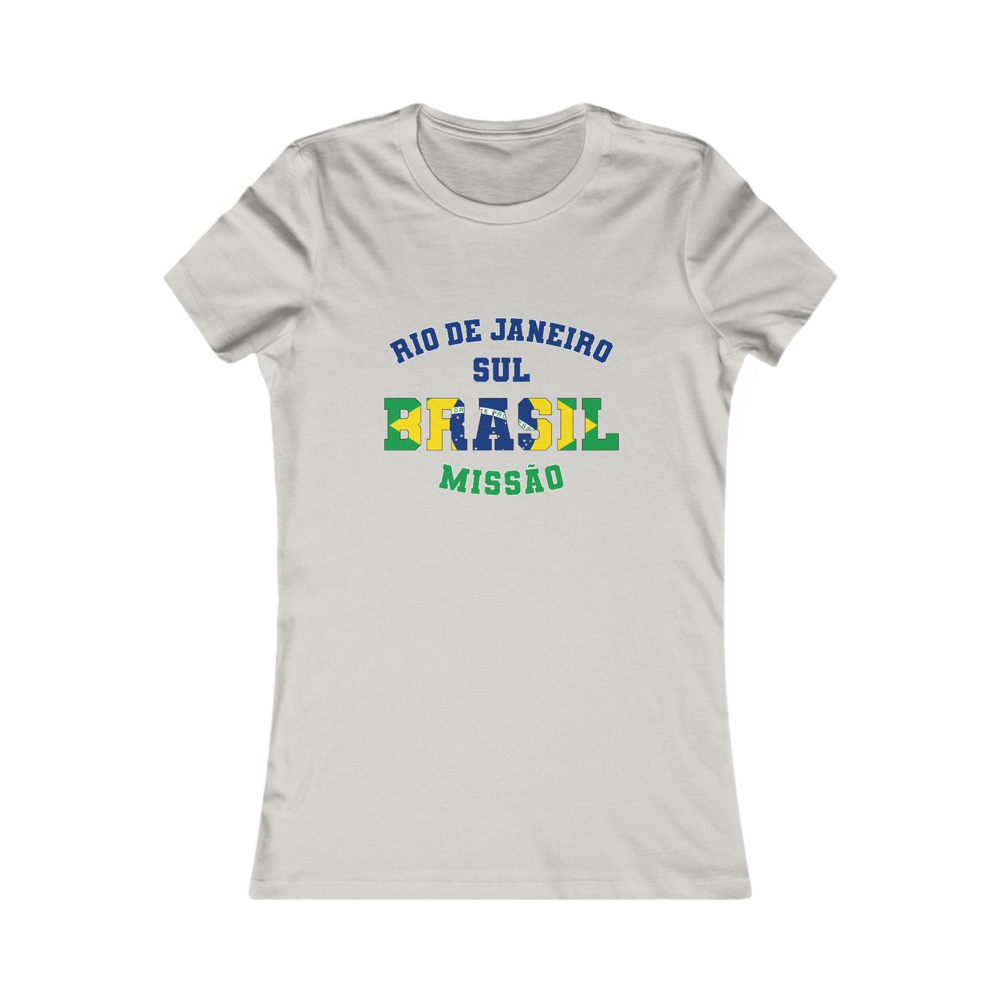 Brazil Rio de Janeiro South Portuguese - Ladies' New Favorite Tee