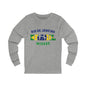 Brazil Rio de Janeiro Portuguese - Unisex Long Sleeve Cotton Jersey