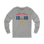 Idaho Idaho Falls Spanish - Unisex Long Sleeve Cotton Jersey