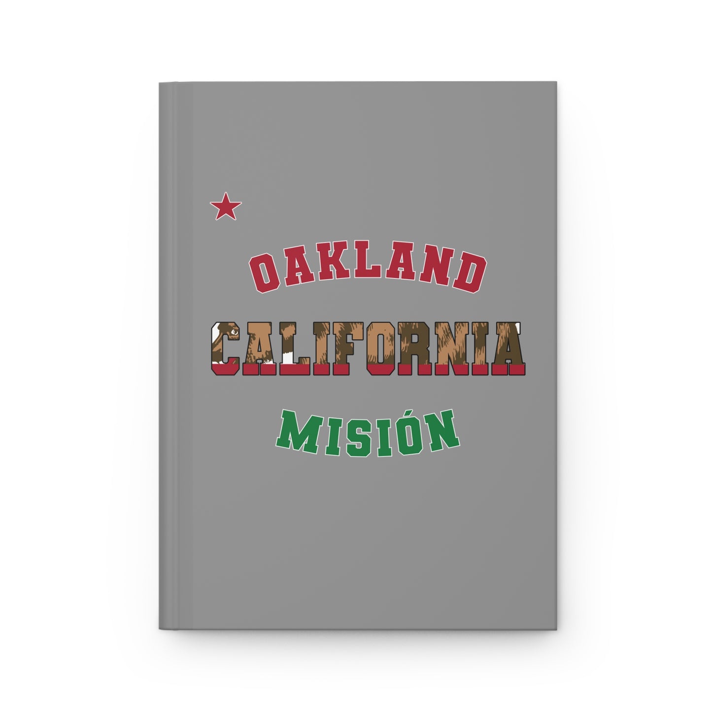 California Oakland Spanish - Hardcover Journal