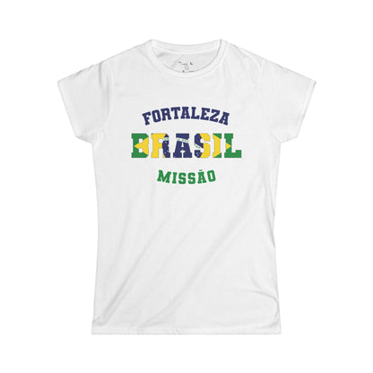 Brazil Fortaleza Portuguese - The Classic P-Day Tee for Ladies