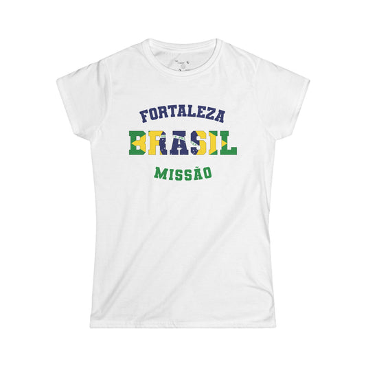 Brazil Fortaleza Portuguese - The Classic P-Day Tee for Ladies