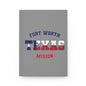 Texas Fort Worth Spanish - Hardcover Journal