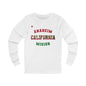 California Anaheim Spanish - Unisex Long Sleeve Cotton Jersey