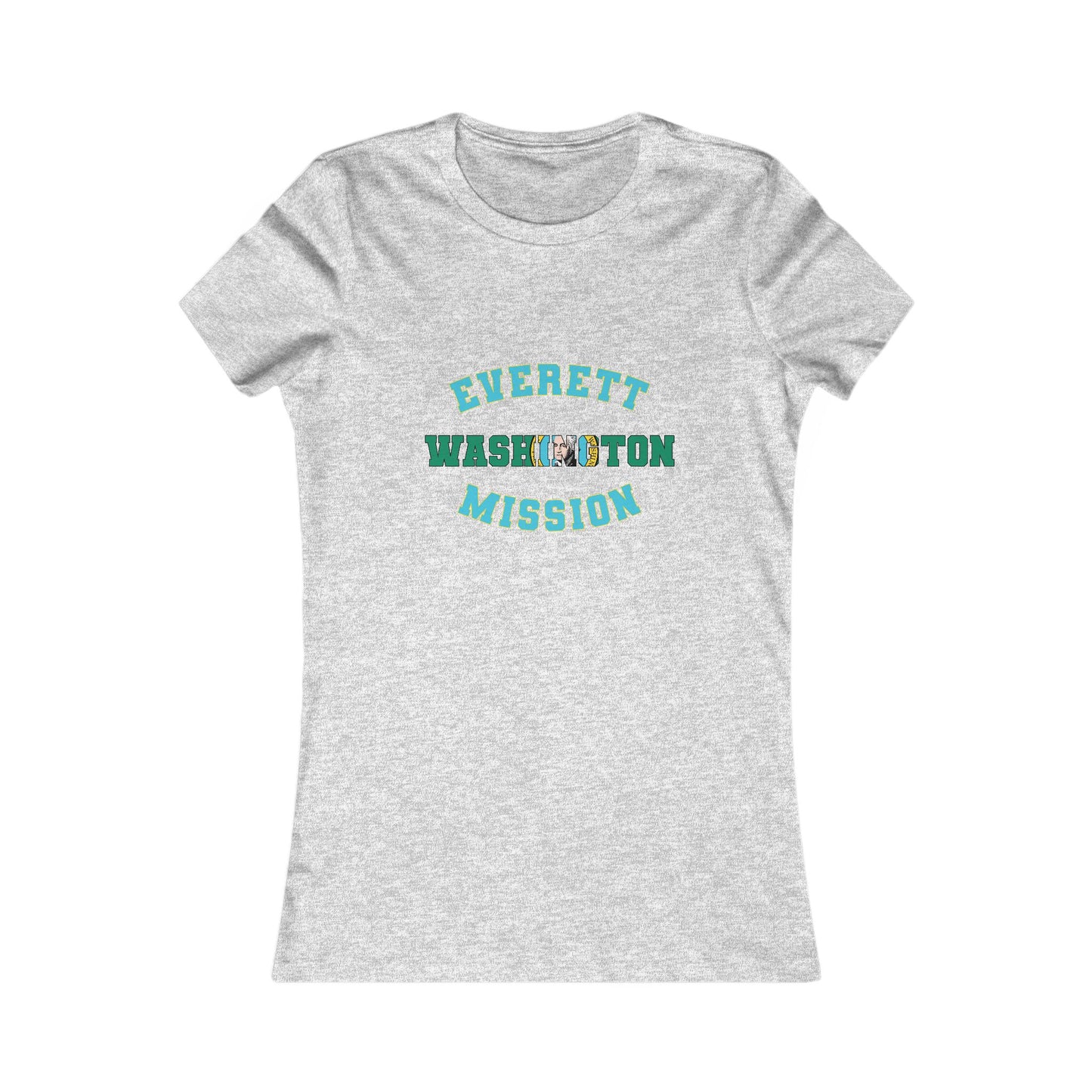 Washington Everett English - Ladies' New Favorite Tee