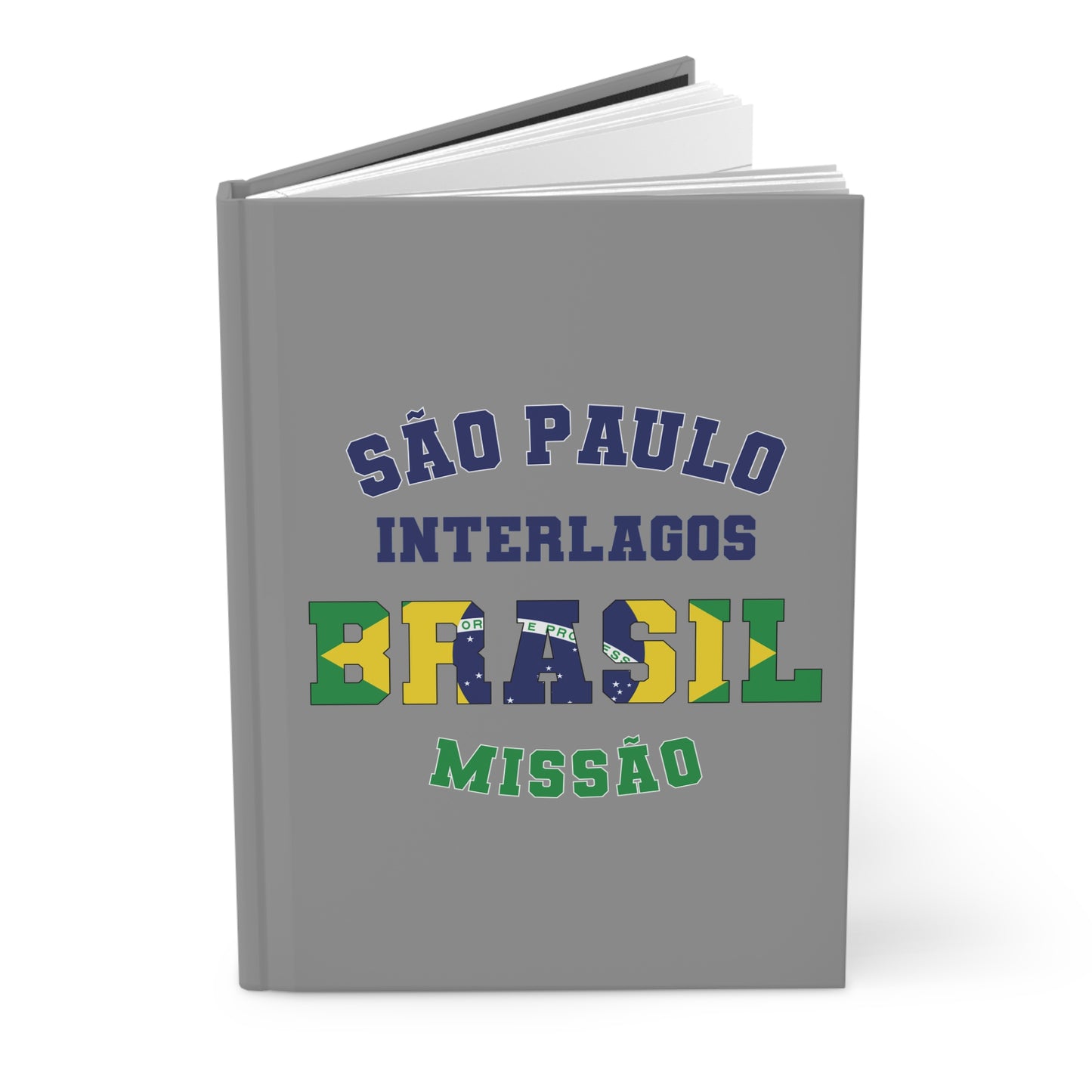 Brazil Sao Paulo Interlagos Portuguese - Hardcover Journal