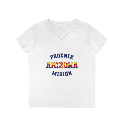 Arizona Phoenix Spanish - Ladies' V-Neck T-Shirt