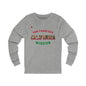 California San Francisco English - Unisex Long Sleeve Cotton Jersey