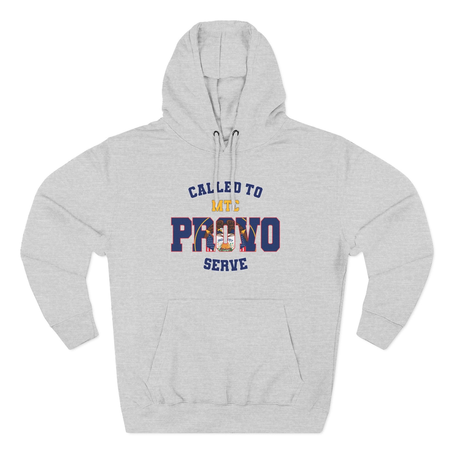 Provo MTC English Old Utah Flag - The Relaxed Hoodie
