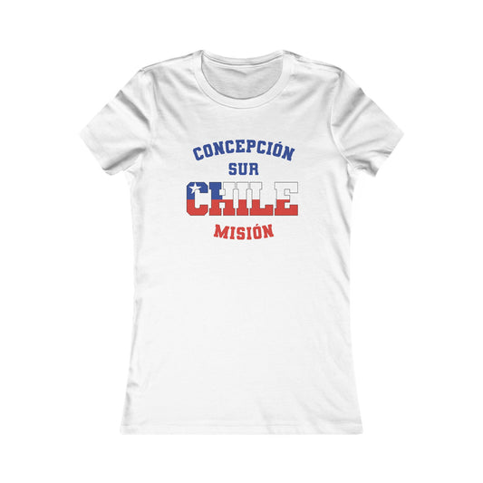 Chile Concepcion South Spanish - Ladies' New Favorite Tee