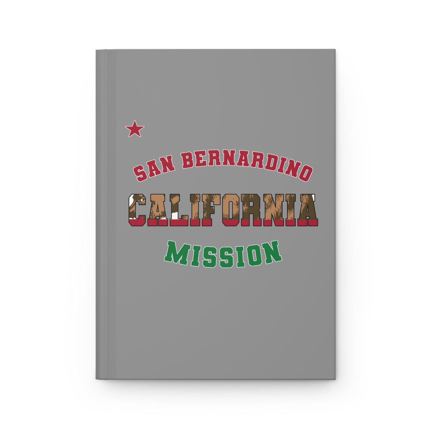 California San Bernadino English - Hardcover Journal