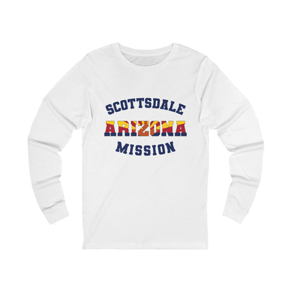 Arizona Scottsdale English - Unisex Long Sleeve Cotton Jersey