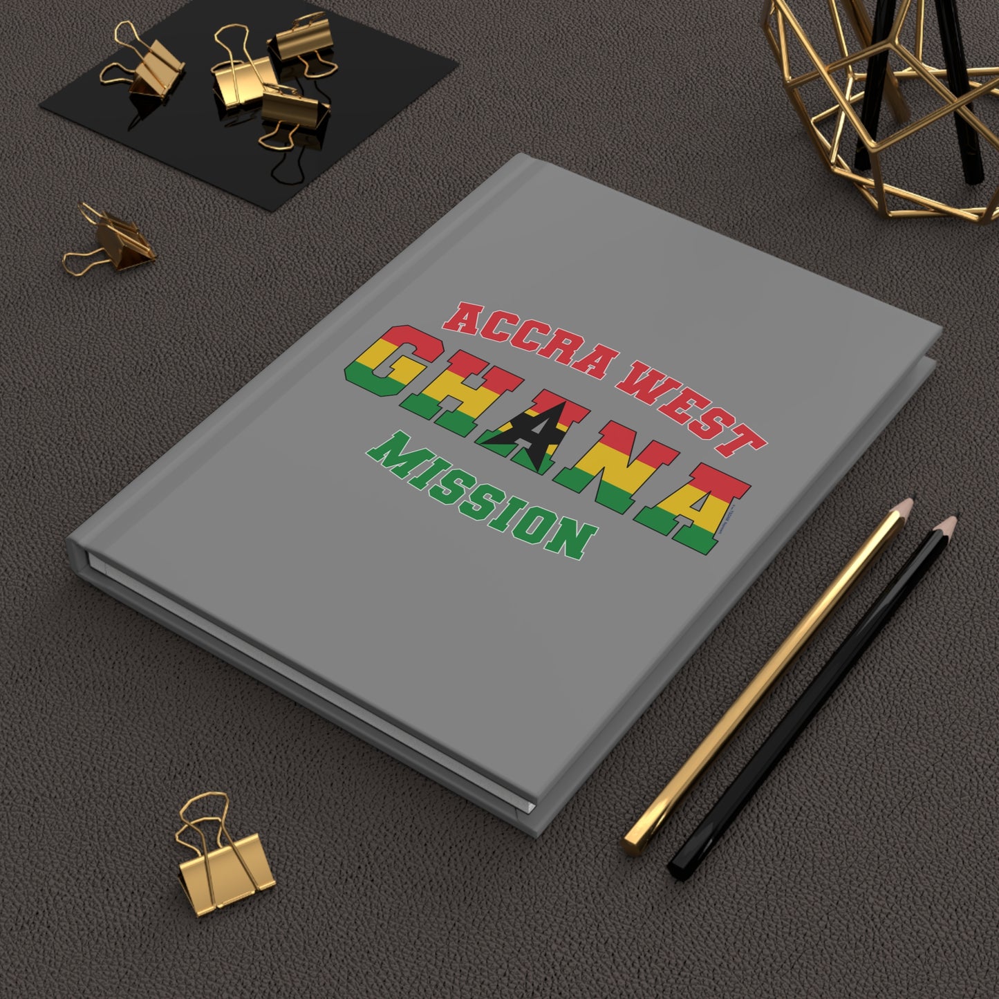 Ghana Accra West English - Hardcover Journal