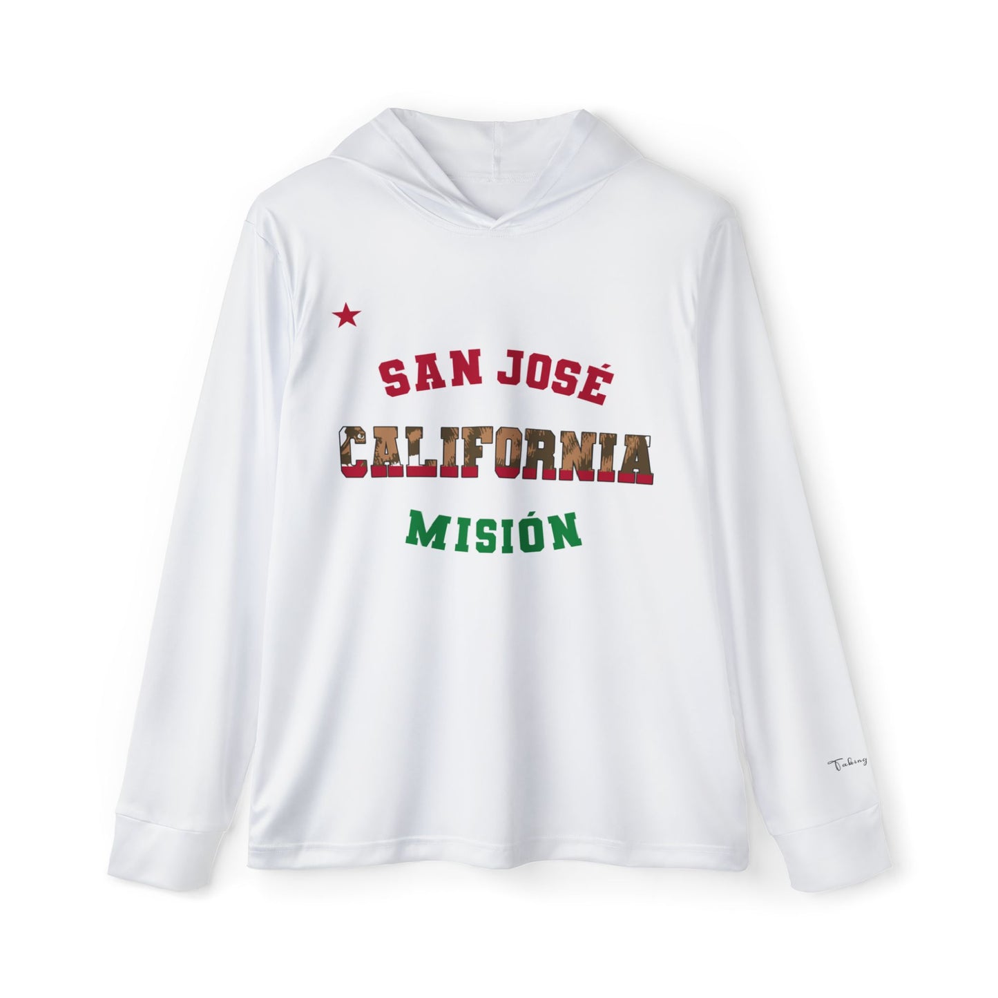 California San Jose Spanish - Men's Dri-Fit Hoodie, White