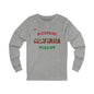 California Riverside English - Unisex Long Sleeve Cotton Jersey