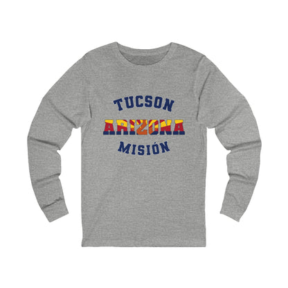 Arizona Tucson Spanish - Unisex Long Sleeve Cotton Jersey