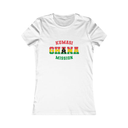 Ghana Kumasi English - Ladies' New Favorite Tee
