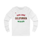 California San Jose Spanish - Unisex Long Sleeve Cotton Jersey