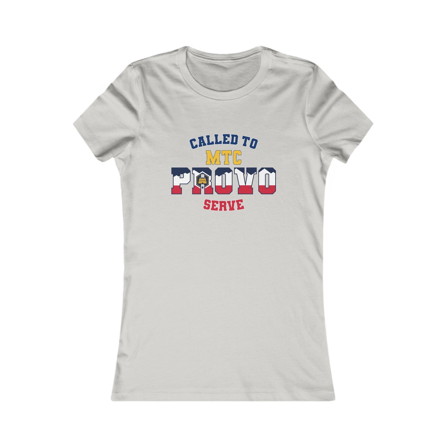 Provo MTC English New Utah Flag - Ladies' New Favorite Tee
