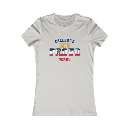 Provo MTC English New Utah Flag - Ladies' New Favorite Tee