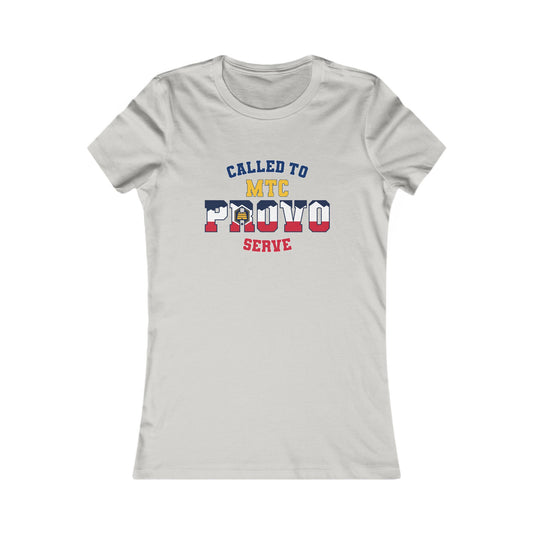 Provo MTC English New Utah Flag - Ladies' New Favorite Tee