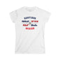 Dominican Republic Santiago Spanish - The Classic P-Day Tee for Ladies