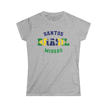 Brazil Santos Portuguese - The Classic P-Day Tee for Ladies