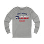 Texas Fort Worth Spanish - Unisex Long Sleeve Cotton Jersey