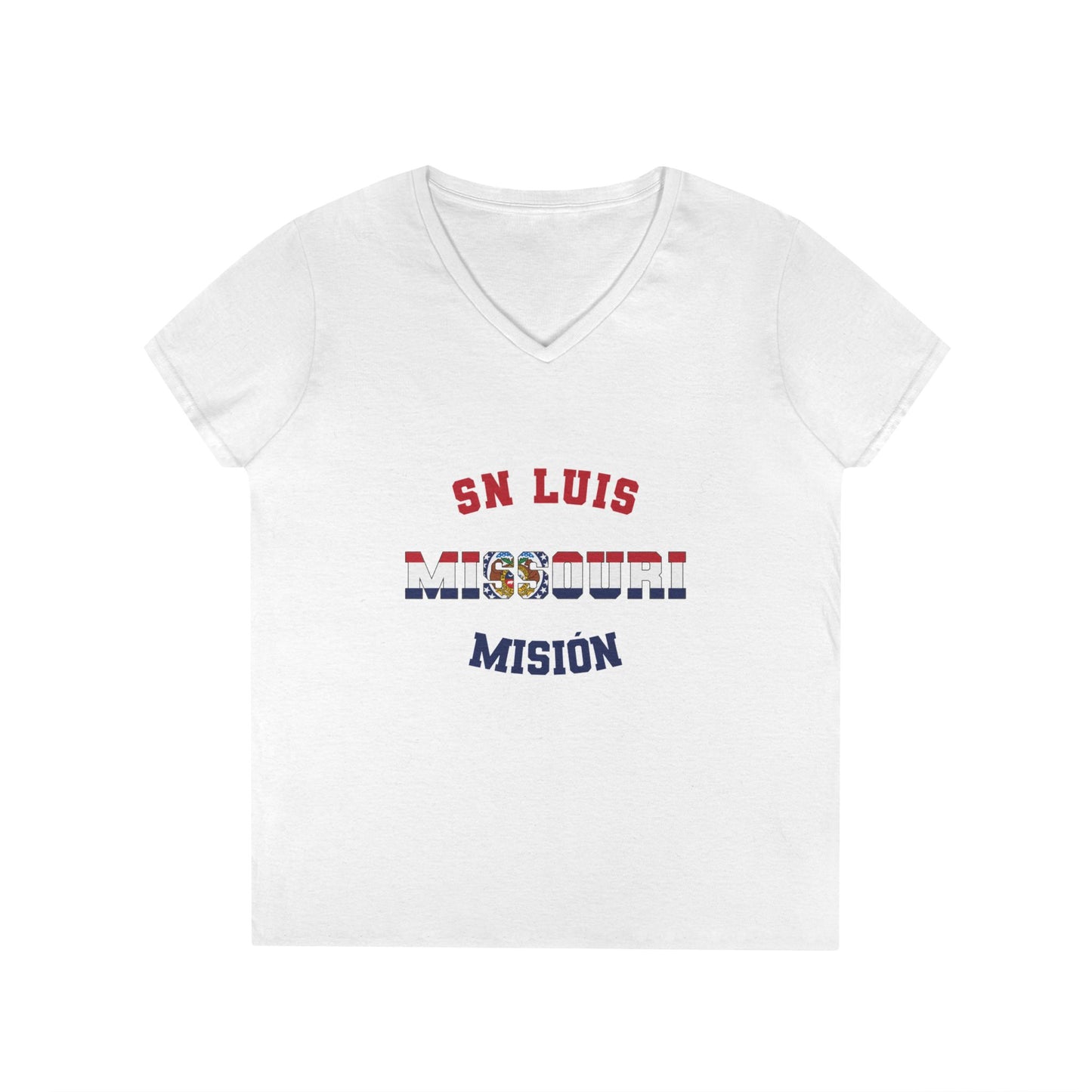 Missouri St Louis Spanish - Ladies' V-Neck T-Shirt