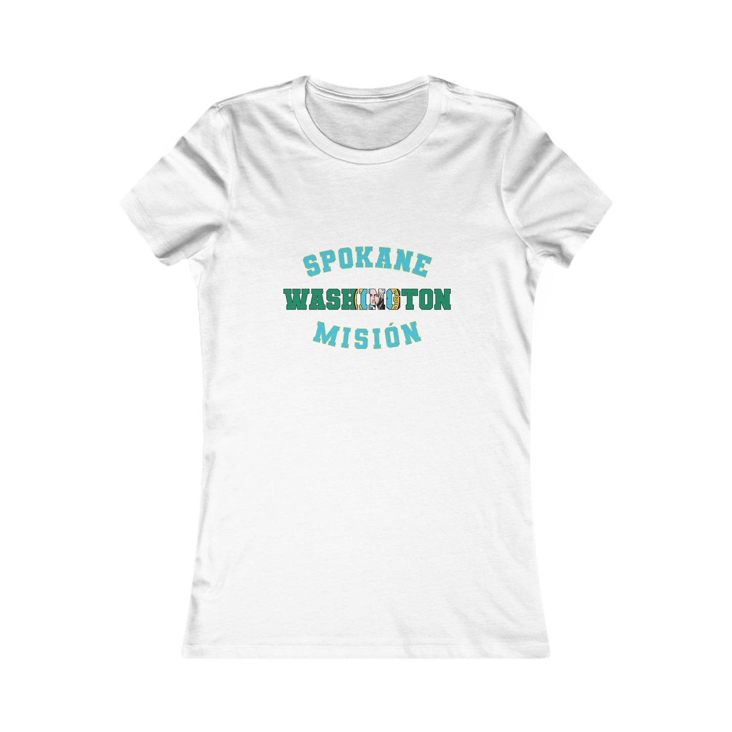 Washington Spokane Spanish - Ladies' New Favorite Tee