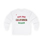 California San Jose Spanish - Unisex Long Sleeve Cotton Tee