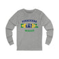 Brazil Piracicaba Portuguese - Unisex Long Sleeve Cotton Jersey