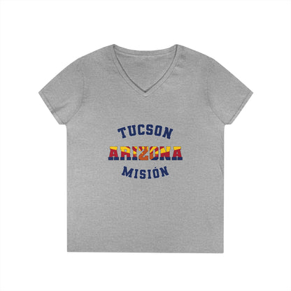 Arizona Tucson Spanish - Ladies' V-Neck T-Shirt
