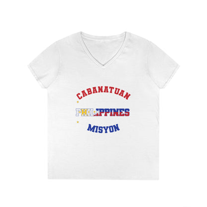 Philippines Cabanatuan Tagalog - Ladies' V-Neck T-Shirt